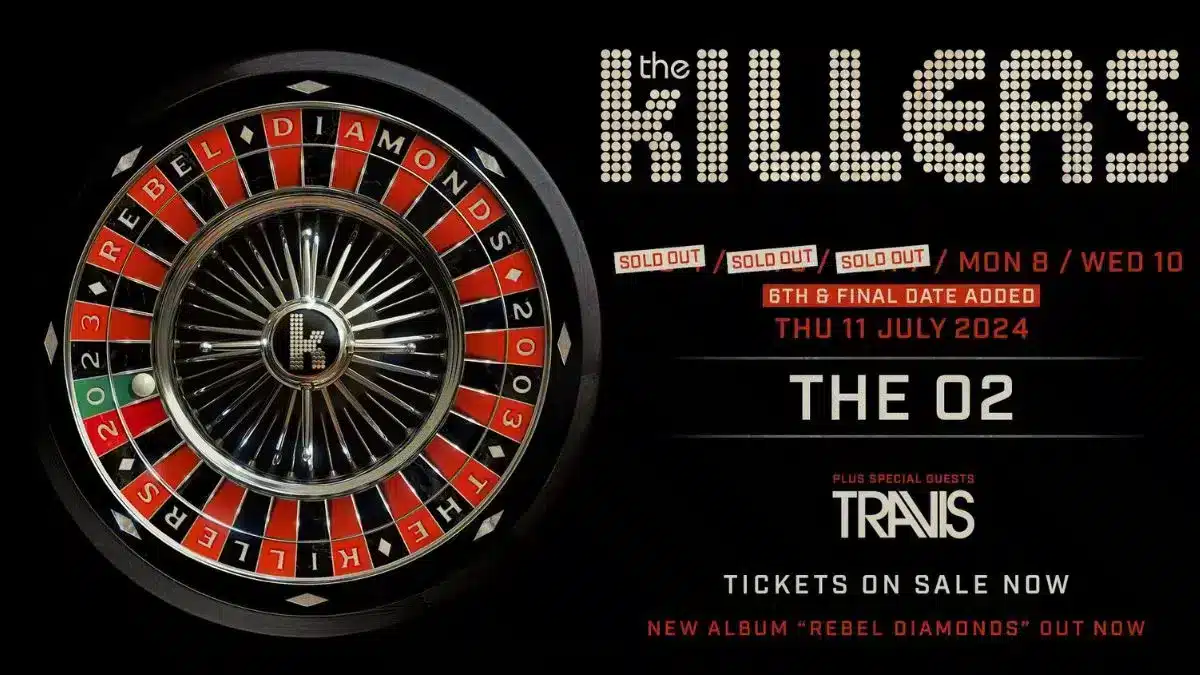 The Killers Sell Out Six Nights at O2, Draw 105,000 Fans