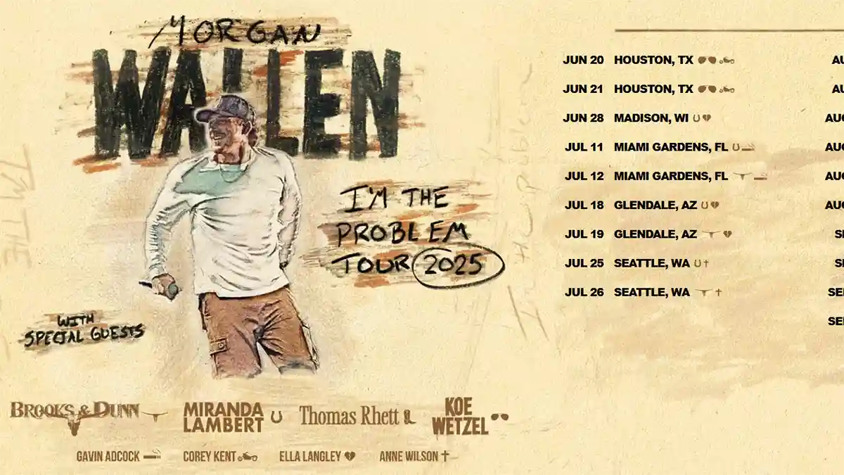 Wallen Announces 2025 ‘I’m The Problem’ Tour Dates