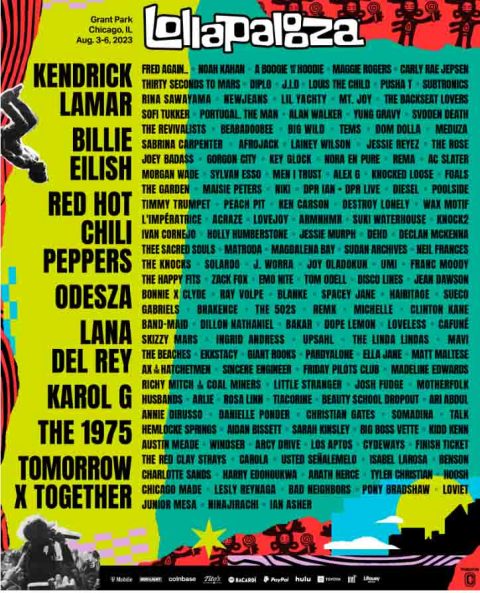 Lollapalooza Festival Lineup, Guide & Tickets