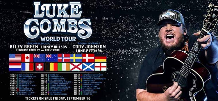 luke combs sydney tour dates